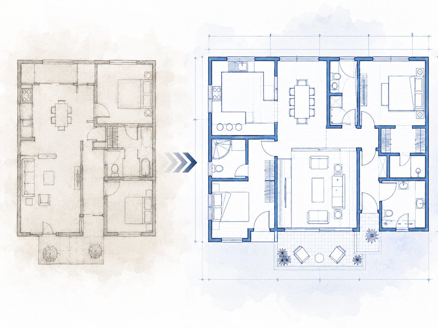 Existing and Proposed Plans